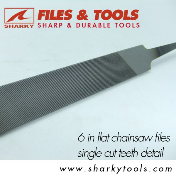 FLAT CHAINSAW FILES 6INCH 2