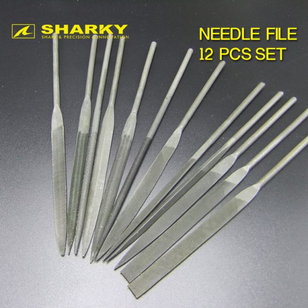 sharky needle file set 12 pcs 4