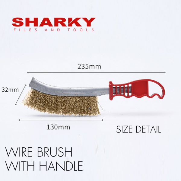sharky wire brushes with handle 2