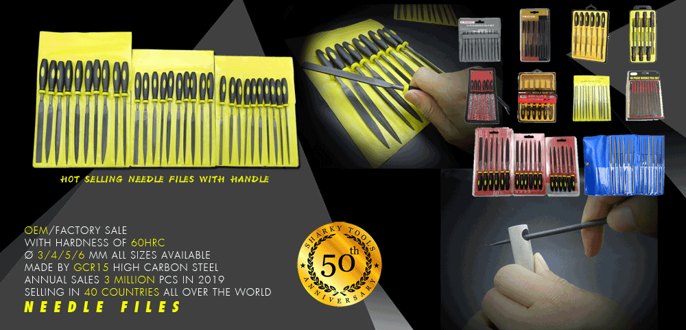 SHARKY- Needle files manufacturer, supplier and factory. Needle file set, mini file set supplier