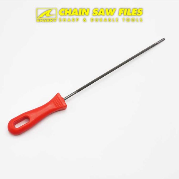 Chainsaw Sharpening File With PVC Handle 1