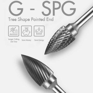 carbide burr shape G spg size